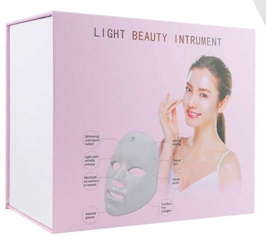 Touch Screen Seven-color Light Mask LED Photon Skin Rejuvenation